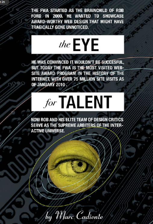 FWA- the eye for talent