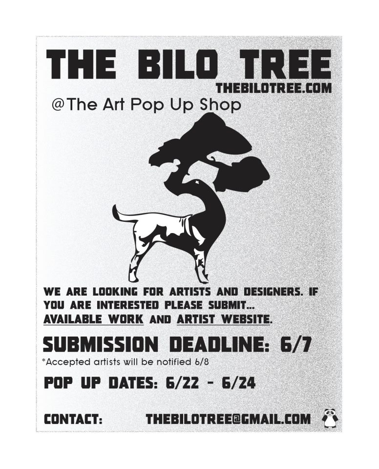 The Bilo Tree Call for Artists