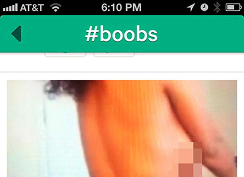 Tap to View: Twitter's Vine App becomes NSFW