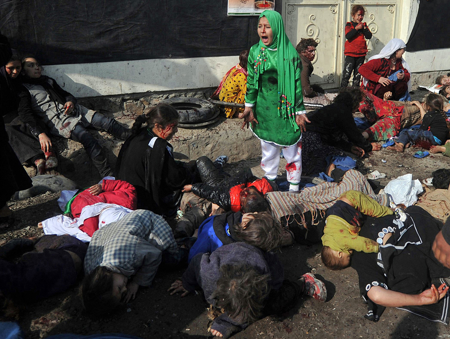 Pulitzer-Prize, Agence-France-Presse, Massoud-Hossaini, Ashural-Bombing, Tarana-Akbari