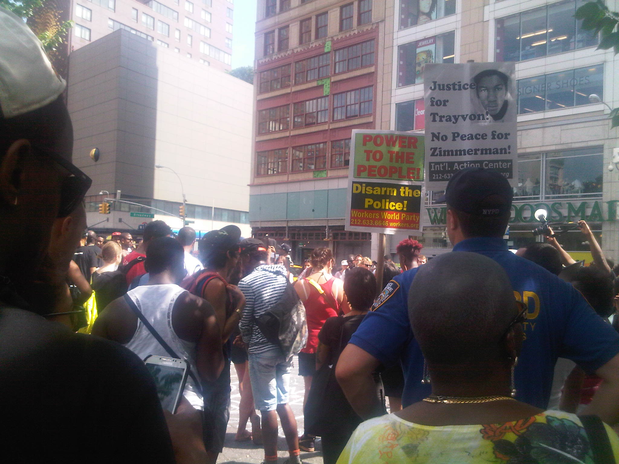 Trayvon Martin, Rally, New York, Union Square