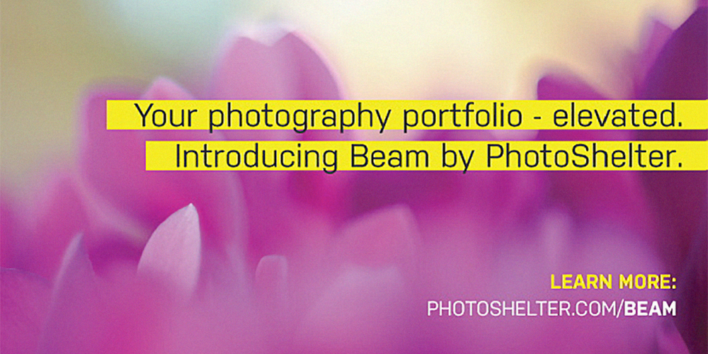 PhotoShelter Introduces Beam - API-based platform for creating simple, custom, photography websites
