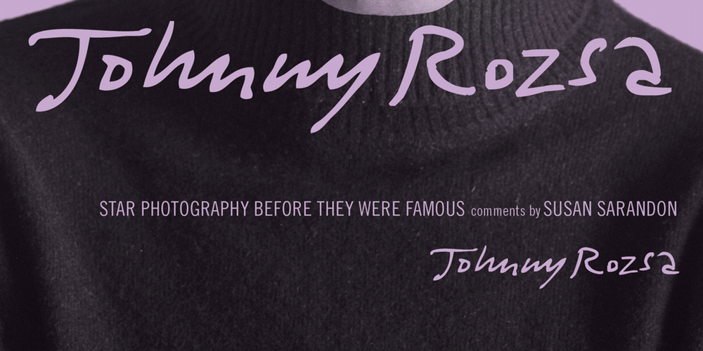 Johnny-Rozsa, Glitterati-Incorporated, monograph, celebrities, portraits, photography, 80s, Susan-Sarandon, Hollywood