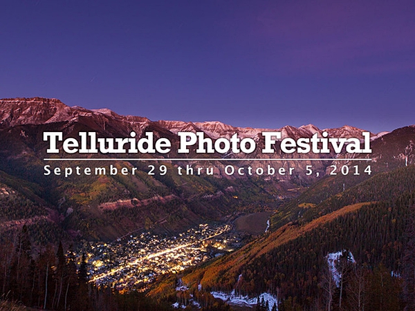 Telluride Photo Festival $149 Standard Pass Reward and Festival Starts Tomorrow