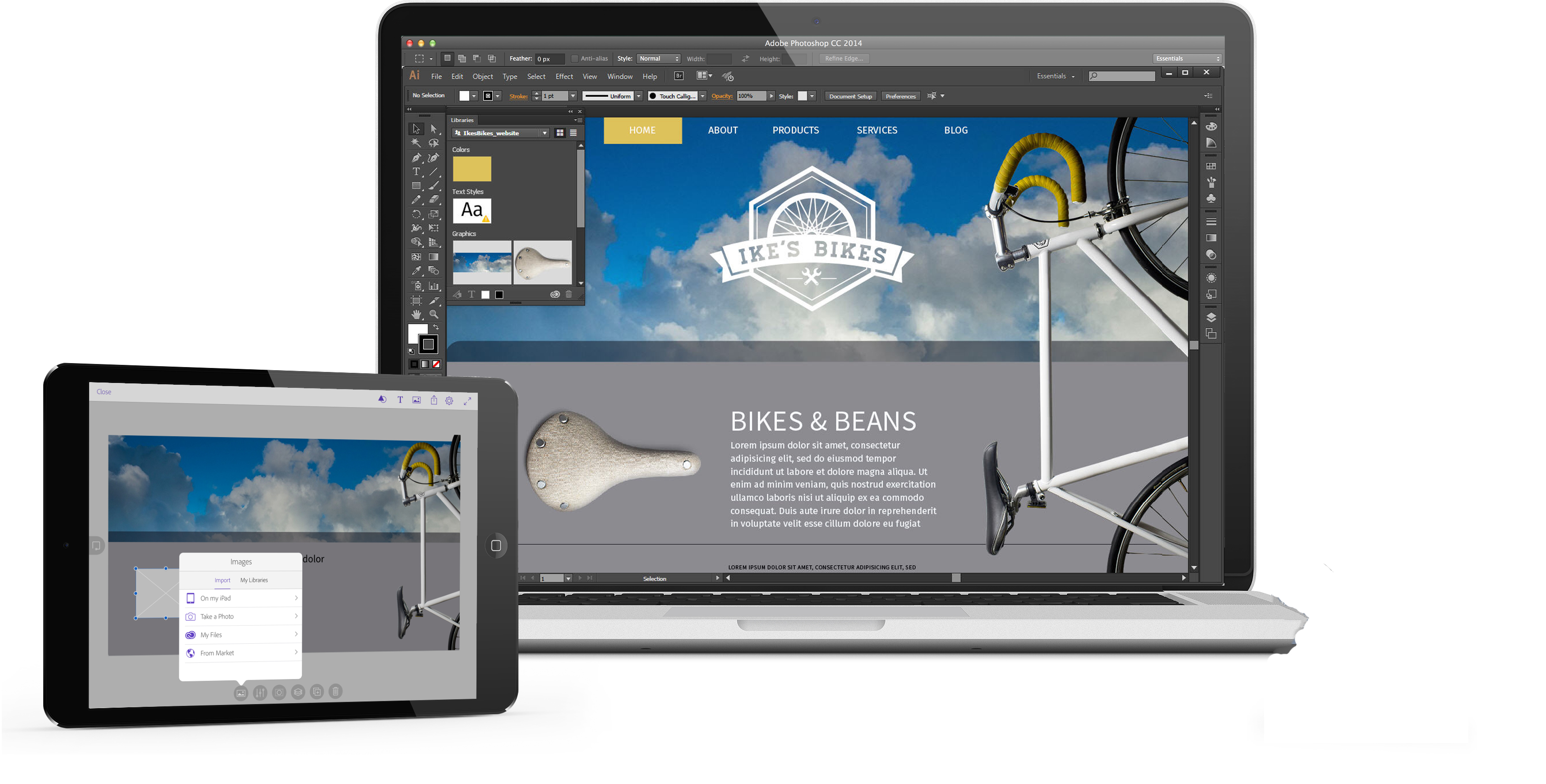 Comp CC, Adobe's New App, Brings Layout/Design Capabilites to iPad