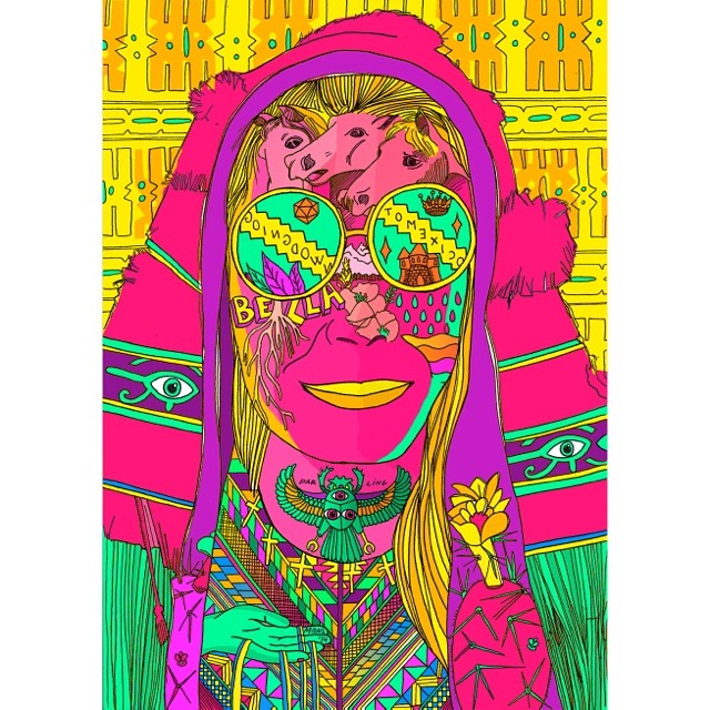 Eduardo Lindes Burnao Illustrates the Colorful Latin American Culture Via Instagram