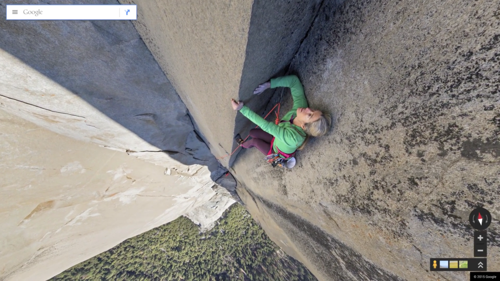 Extreme Sports Photographer Brings Google Map's "Street View" To Yosemite's El Capitan