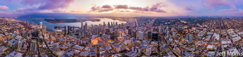 Photographer Takes 23 Horizontal Images Out of a Helicopter to Make Spectacular 360 Pano Image of San Diego