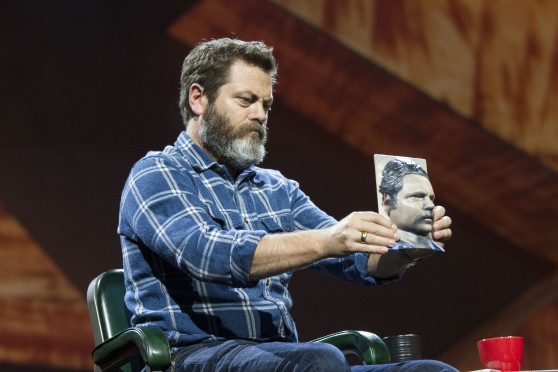 Nick Offerman at Adobe MAX, The Creativity Conference.