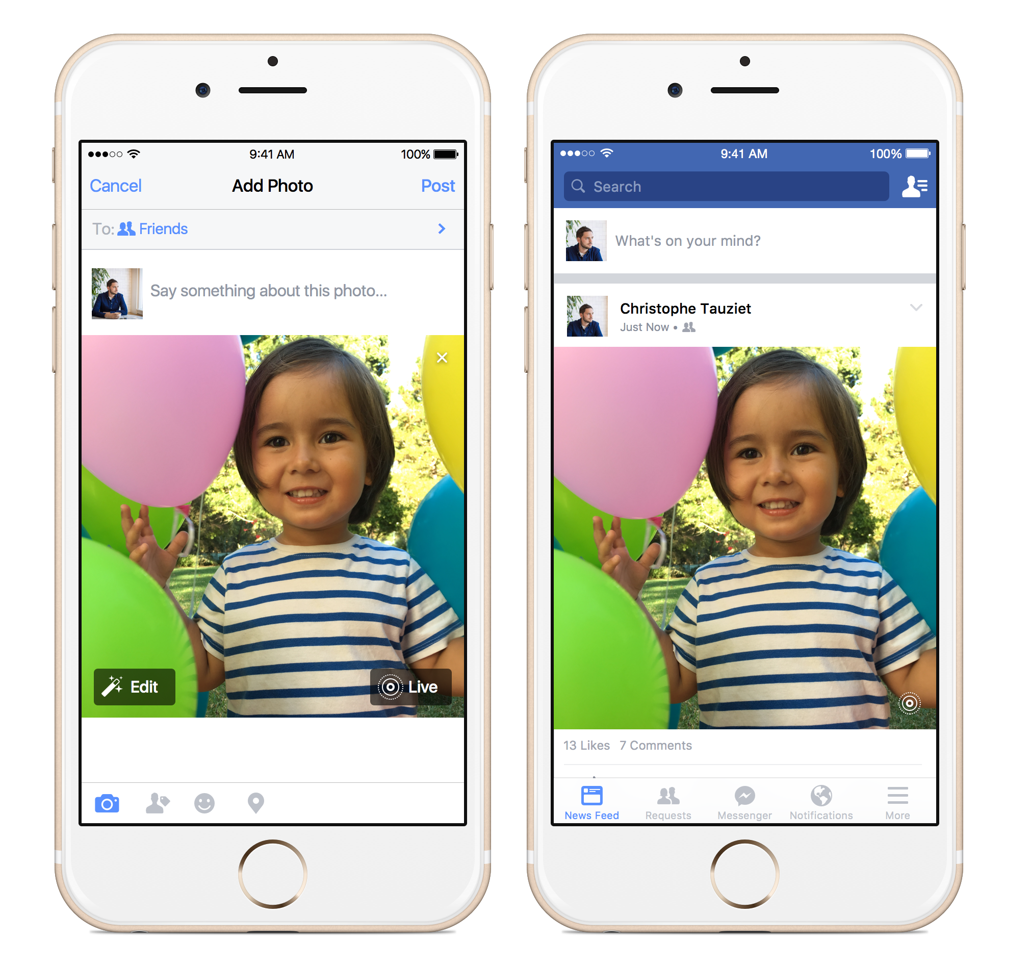Facebook’s Live Photo Update Brings Interactive Media to a Global Scale