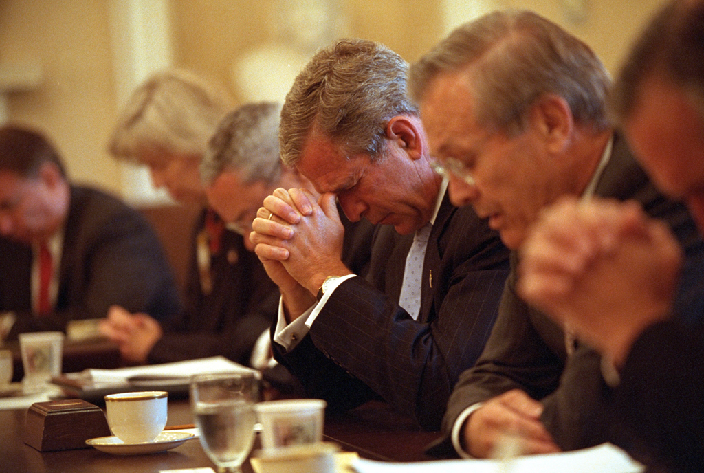 New Photos of George W. Bush Surrounding the Events of 9/11 Have Been Released