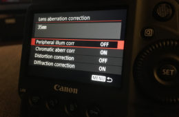 How to Fix the Weird Visual Effect When Pairing a Canon 1DX II and Sigma Glass