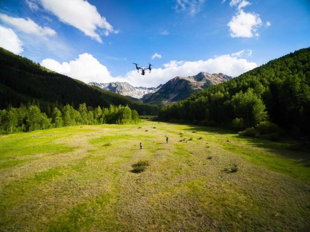 Toby Harriman Drone Shot out of Sky