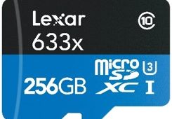 Lexar Announces 256GB 633x UHS-I (U3) Card & Other Consumer Products