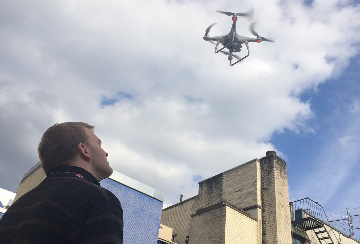 I Flew a Drone for the First Time, Off the Patio of a Manhattan Studio